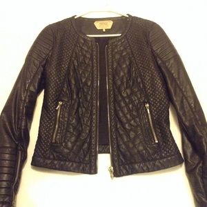 Zara Leather jacket, L, NEW without tags